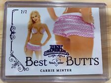 2022 Benchwarmers Best of Bench Warmer Best Butts Purple Carrie Minter 2/2 picture