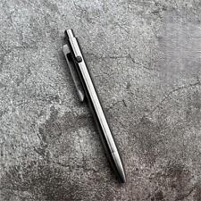 1PC Titanium Ballpoint Pen EDC Pocket Pen Business Office Writing Signature Gift picture