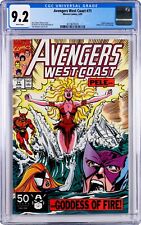 Avengers West Coast #71 CGC 9.2 (Jun 1991, Marvel) Tom Morgan Cover, Sunfire app picture