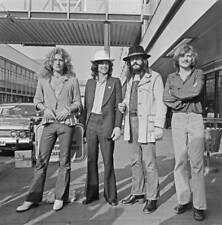 Led Zeppelin at Heathrow Airport in London UK 1973 OLD PHOTO picture
