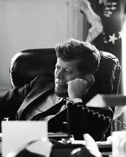 PRESIDENT JOHN F. KENNEDY 8X10 PHOTO 1961 OVAL OFFICE *LICENSED*  picture