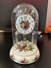 Vintage Timex Country Rose Anniversary Clock picture
