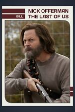 BILL  THE LAST OF US NICK OFFERMAN CUSTOM MADE RETRO STYLE ART CARD picture