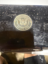 The Winters National Bank Dayton Ohio Vintage Metal Coin Bank Money Box Black picture