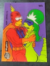 1994 SkyBox The Simpsons Card #W5 Radioactive Man picture