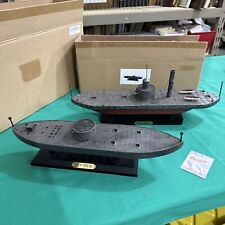 Collectible Berkeley Design Monitor & Passaic metal ironclad boats -gd. cond. picture
