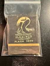 MATCHBOOK - THE FLAMINGO HOTEL - CHICAGO, IL - UNSTRUCK picture