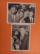 John F. Kennedy Collector Cards - Lt. John Kennedy. Card No. 14 &63 picture
