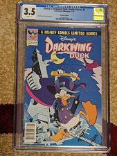 Disney's DARKWING DUCK #1  CGC 3.5 Newsstand White Pages 1991 Limited 1st appear picture