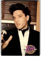 The River Group The Elvis Collection Card #596 When Elvis' army days picture