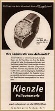 1958 Kienzle Automatic Watch Print Ad picture