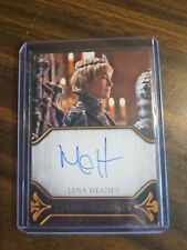 2023 RITTENHOUSE GAME OF THRONES LENA HEADEY AS CERSEI LANNISTER AUTO picture