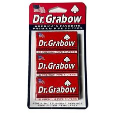 Dr. Grabow 10 Premium Pipe Filters - 3 Pack Display picture
