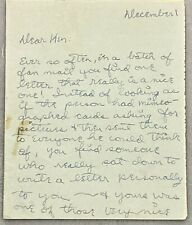 Darla Hood Handwritten Letter, Our Gang Actress (D. 1979) picture