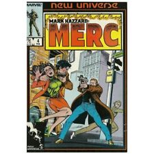 Mark Hazzard: MERC #4 in Near Mint minus condition. Marvel comics [e. picture