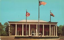 Atlanta Georgia, Governor's Mansion, Flags, Vintage Postcard picture
