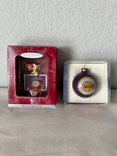 lakers hallmark keepsake ornament and vintage sports collectors series ornament picture