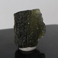 24.75ct Moldavite Crystal Gem Mineral Tektite Meteorite Czech Republic Green 192 picture