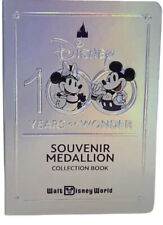 Disney Parks 100th Anniversary Souvenir Medallion Collector Book WDW Walt Disney picture