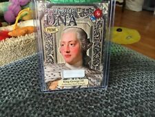 historic autographs dna hair card King George III #16/25 picture