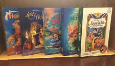 Disney 2022 Series 3- (5) VHS Pin Sets, Includes Stitch, Hercules, LR New picture