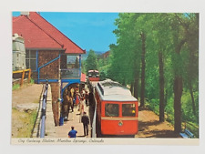 Cog Railway Station Manitou Springs Colorado Postcard Unposted picture