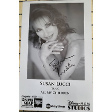 All my children Susan Lucci Erica Genuine Autographed Photo picture