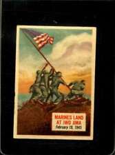 1954 TOPPS SCOOP R714-19 #36 MARINES LAND AT IWO JIMA EX *X46502 picture