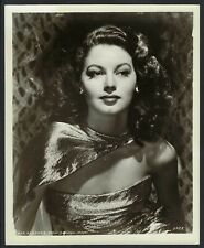 HOLLYWOOD AVA GARDNER ACTRESS YOUNG FACE VINTAGE MGM ORIGINAL PHOTO picture
