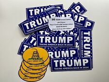 50 TRUMP 2024  bumper stickers sticker MADE IN USA - 5 “Don’t Tread On me” MAGA picture