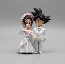 Anime Dragon Ball Z Son Goku & Chichi Marriage Figure Statue Gift Collectible picture