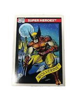 1990 Impel Marvel Comics Grail Super Heroes Key Wolverine #10 Trading Card picture