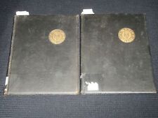 1911 THE TATLER PRINCETON HIGH SCHOOL YEARBOOK LOT OF 2 - ILLINOIS - YB 2943 picture