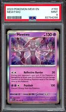 PSA 9 MINT - 151 Mewtwo Holo 150/165 English MEW EN 2023 Rare Pokemon Card picture