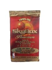 1995-96 Skybox PREMIUM Series 1 NBA Basketball (12 Card) Pack UNOPENED Garnett RC picture