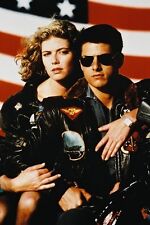 Kelly McGillis, Tom Cruise Top Gun 11x17 Mini Poster American Flag picture