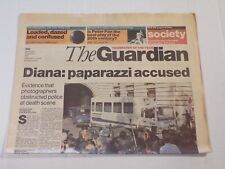 The Guardian September 3, 1997, Princess Diana, Paparazzi Accused - 062323JBAN picture