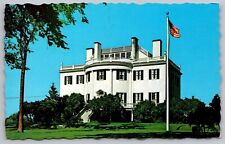 Stately Hilltop Thomaston Maine Montpelier General Henry Knox Historic Postcard picture