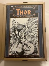 WALTER SIMONSON'S THOR RETURN OF BETA RAY BILL ARTIST EDITION HARDCOVER IDW OOP picture