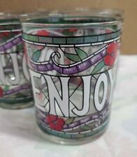 vintage neiman marcus low ball coctail glasses- Set Of 2 picture