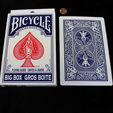 Jumbo 1-Way Forcing Card Deck, Magic Trick - Bicycle Big Box Gros Boite One Blue picture