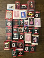 HALLMARK LOT OF  33 KEEPSAKE AND SERIES ORNAMENTS picture