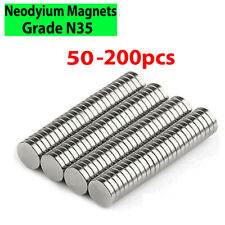 50-200pcs N35 BULK Strong Magnet Disc 5x1mm Round Rare Earth Neodymium Accessory picture