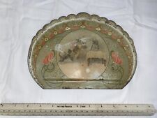 Antique Cat Tin Litho Crumb Tray picture