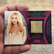 2013 Bench Warmer NICOLE BENNETT Gold Bikini Authentic Swatch Patch 02/25 picture