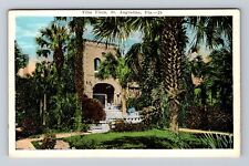 St Augustine FL-Florida, Villa Flora, Antique, Vintage Postcard picture