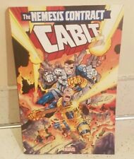 Marvel The Nemesis Contract Cable Big Comic Book Soft Cover picture