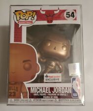 Funko Pop Michael Jordan Bronze #54 Chicago Bulls Footlocker Mint W/ PROTECTOR picture