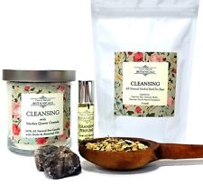 Cleansing Ritual Kit All Natural Purification Negativity Wiccan Pagan Conjure picture