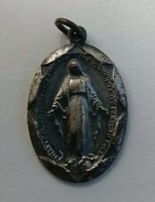 Blessed Virgin Mary Medal sterling?? Read my description  picture